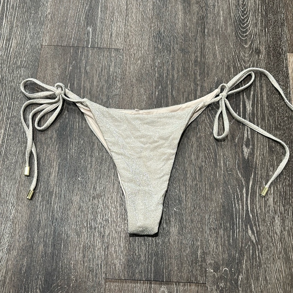 Monday Swimwear Palma Bottom S Pearl Shinmer